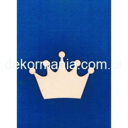Korona 5x3,5 cm , ze sklejki,